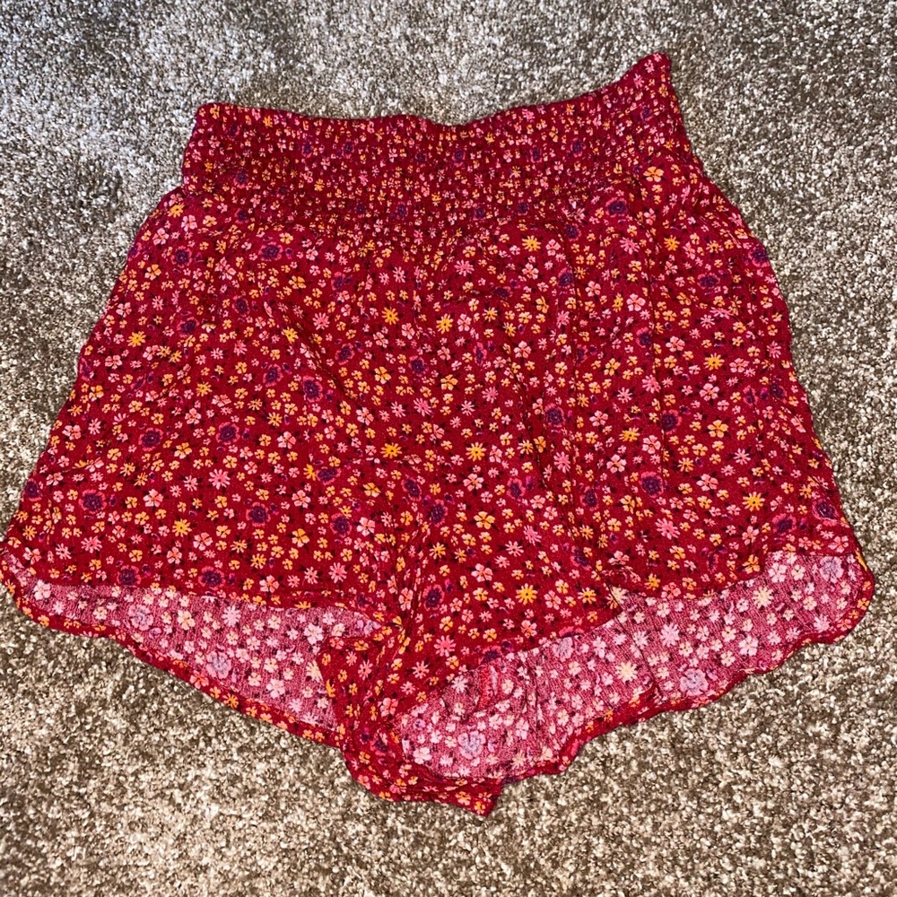 Red flower Aeropostale shorts